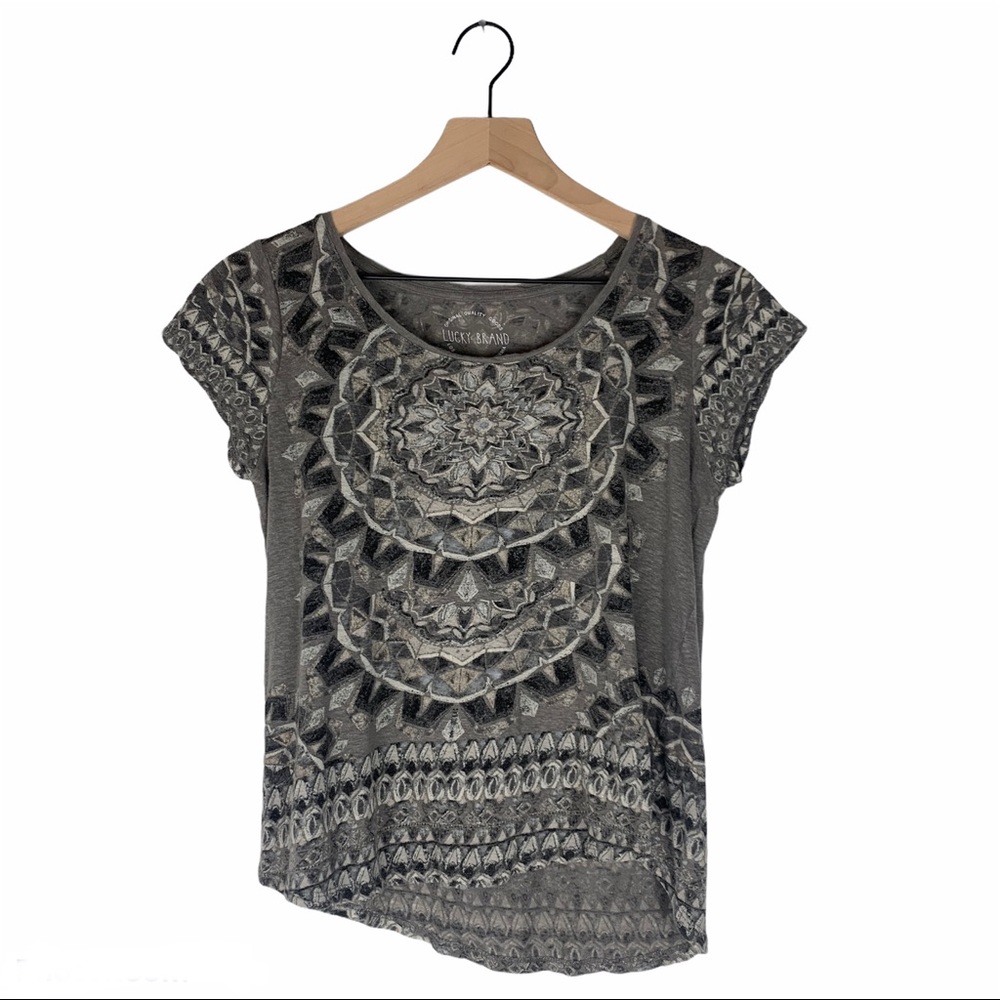 Lucky Brand Asymmetrical Tshirt